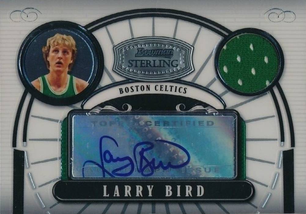 2007 Bowman Sterling Larry Bird #LB Basketball Card