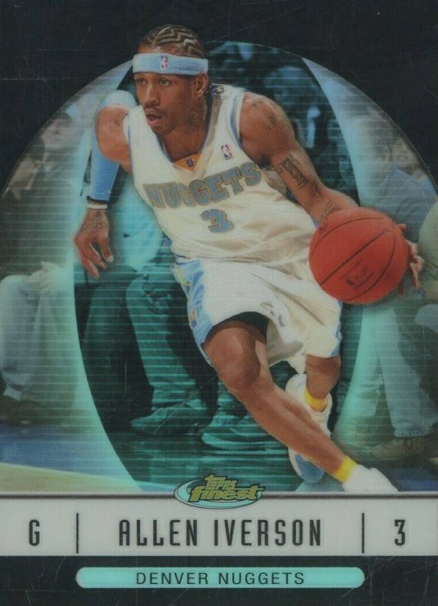 2006 Finest Allen Iverson #38 Basketball Card