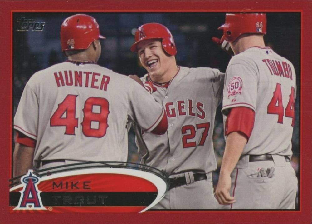 2012 Topps Mike Trout #446 Baseball Card