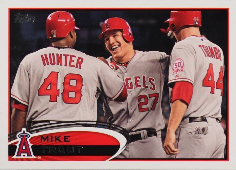 2012 Topps Mike Trout #446 Baseball Card