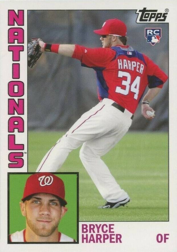 2012 Topps Archives Bryce Harper #241 Baseball Card