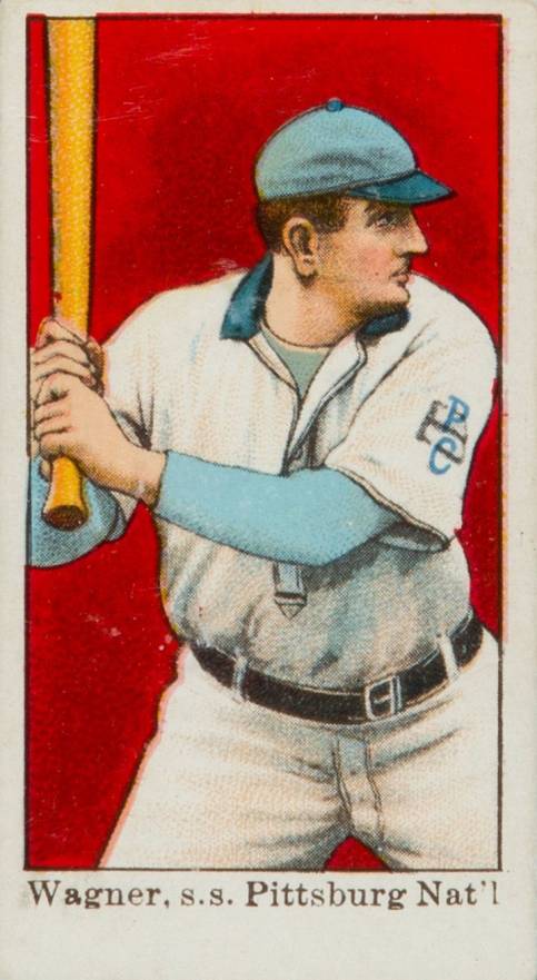 1909 Dockman & Sons Wagner, s.s. Pittsburg Nat'l # Baseball Card