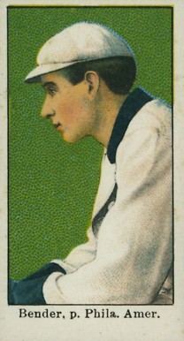 1909 Dockman & Sons Bender, p. Phila. Am. # Baseball Card
