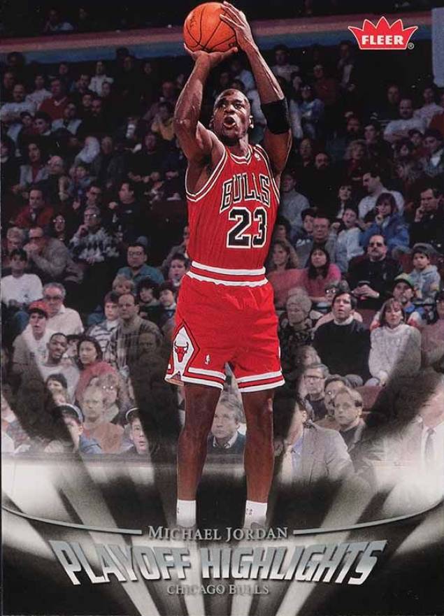2007 Fleer Jordan Box Set-Playoff Highlights Michael Jordan #PH29 Basketball Card