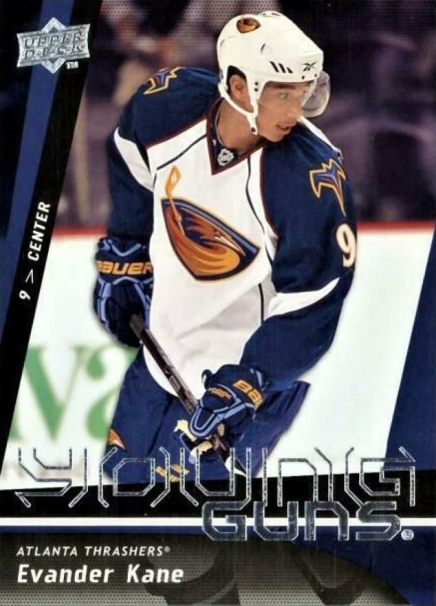 2009 Upper Deck Evander Kane #205 Hockey Card