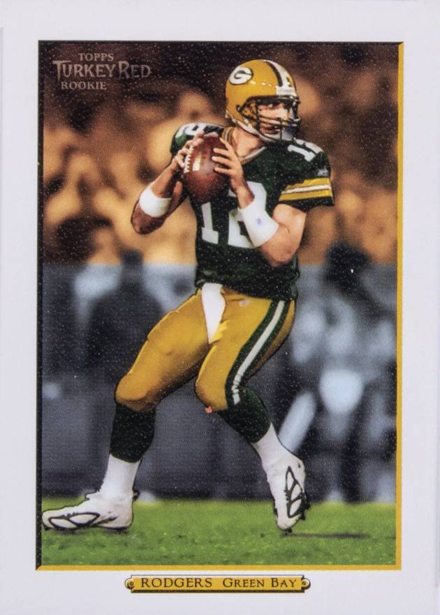 2005 Topps Turkey Red Aaron Rodgers #221 Football Card