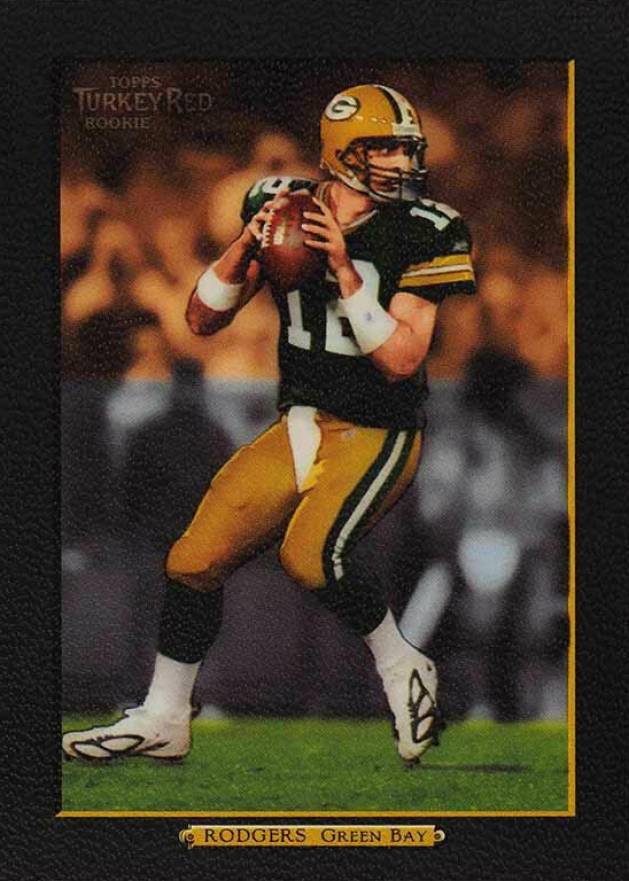 2005 Topps Turkey Red Aaron Rodgers #221 Football Card
