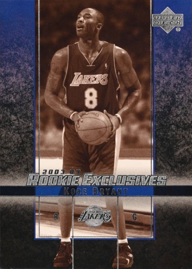2003 Upper Deck Rookie Exclusives Kobe Bryant #59 Basketball Card