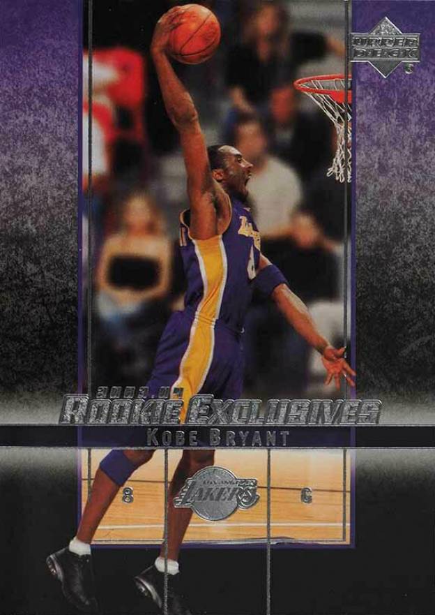 2003 Upper Deck Rookie Exclusives Kobe Bryant #59 Basketball Card