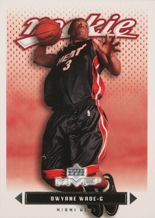 2003 Upper Deck MVP Dwyane Wade #205 Basketball Card