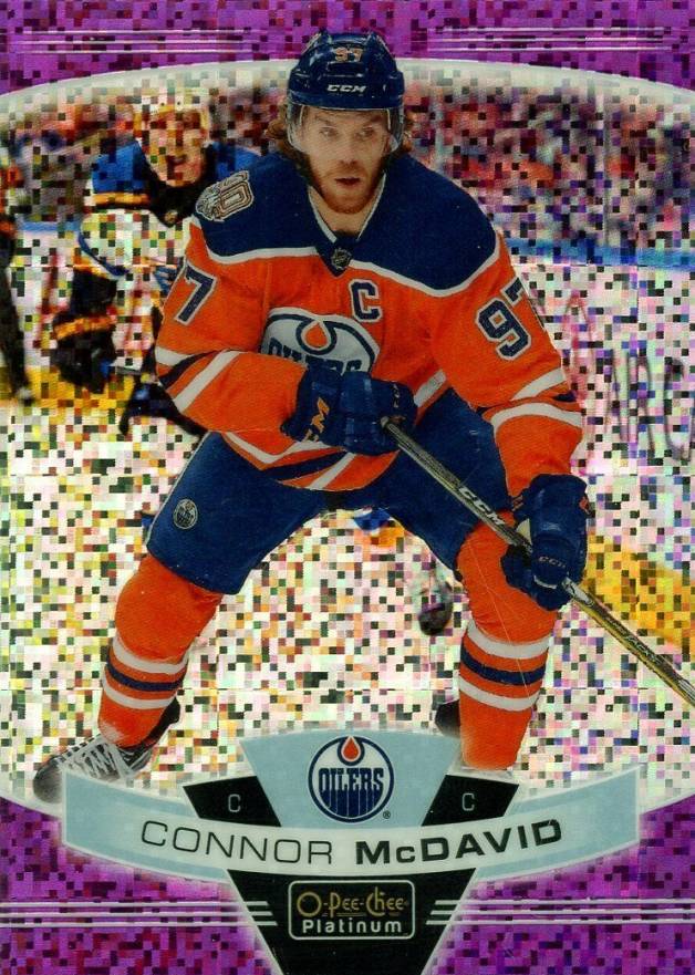 2019 O-Pee-Chee Platinum Connor McDavid #150 Hockey Card