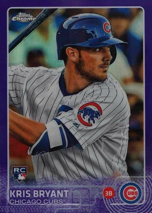 2015 Topps Chrome Kris Bryant #112 Baseball Card