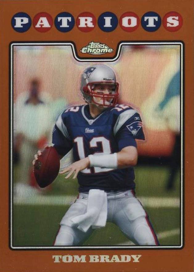 2008 Topps Chrome Tom Brady #TC3 Football Card