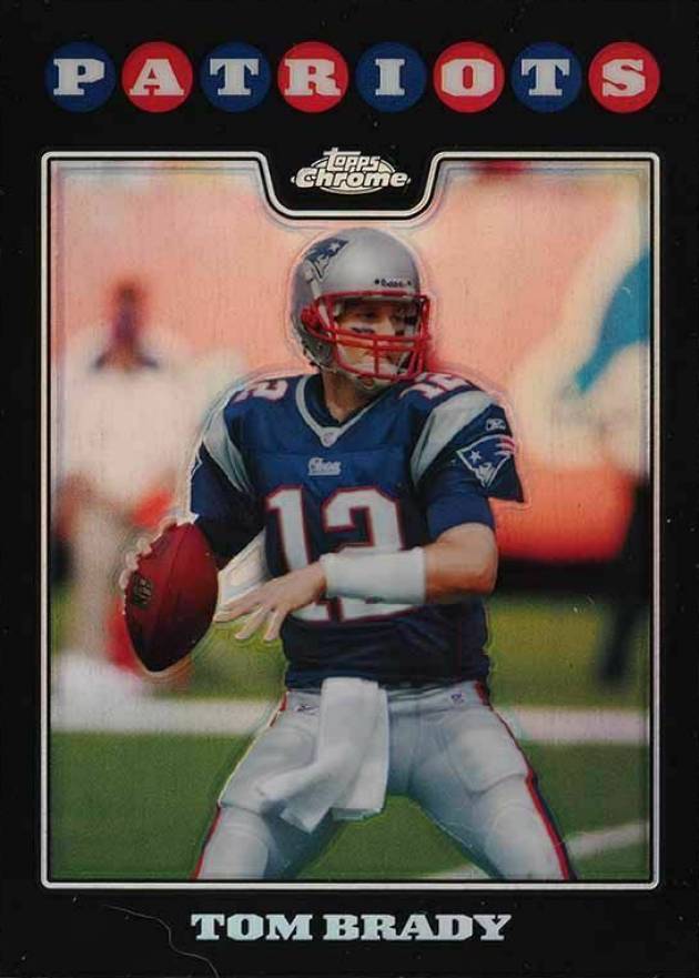 2008 Topps Chrome Tom Brady #TC3 Football Card