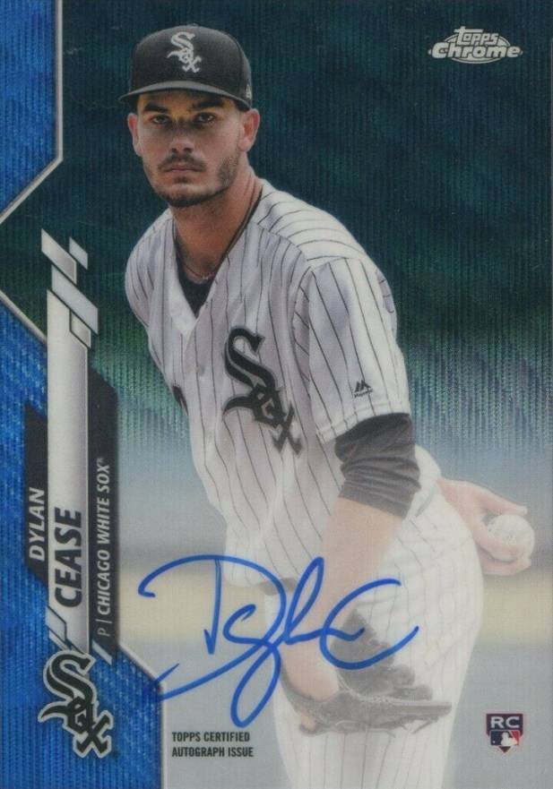 2020 Topps Chrome Rookie Autographs Dylan Cease #RADCE Baseball Card