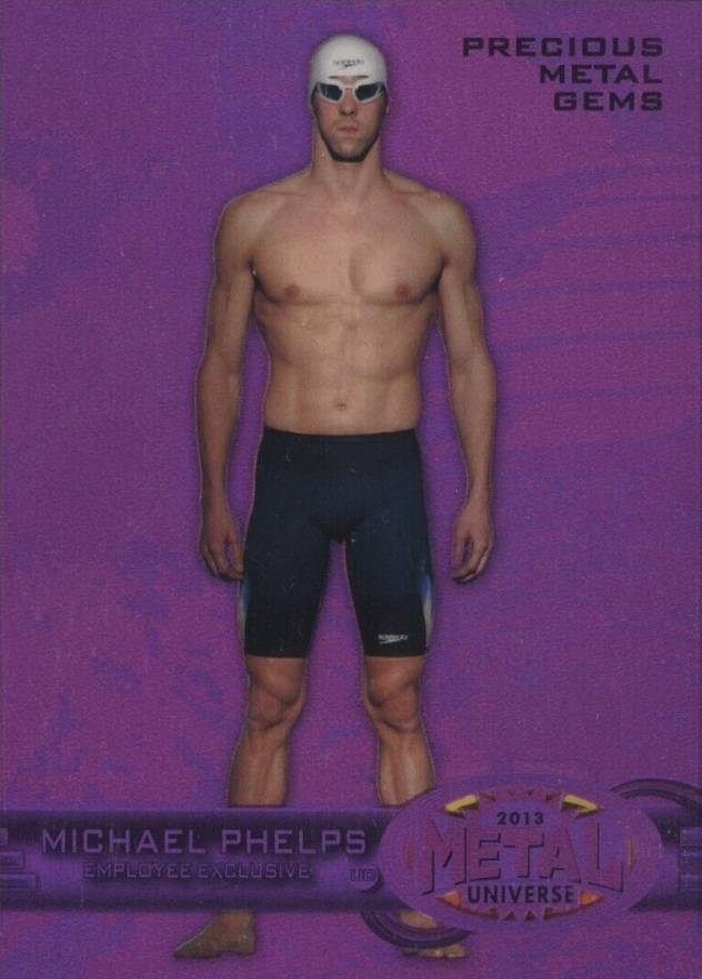 2013 Upper Deck Employee Exclusive Precious Metal Gems Michael Phelps #E-MP Other Sports Card