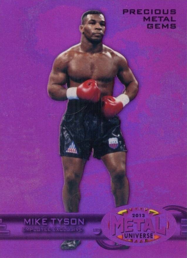 2013 Upper Deck Employee Exclusive Precious Metal Gems Mike Tyson #E-MT Other Sports Card