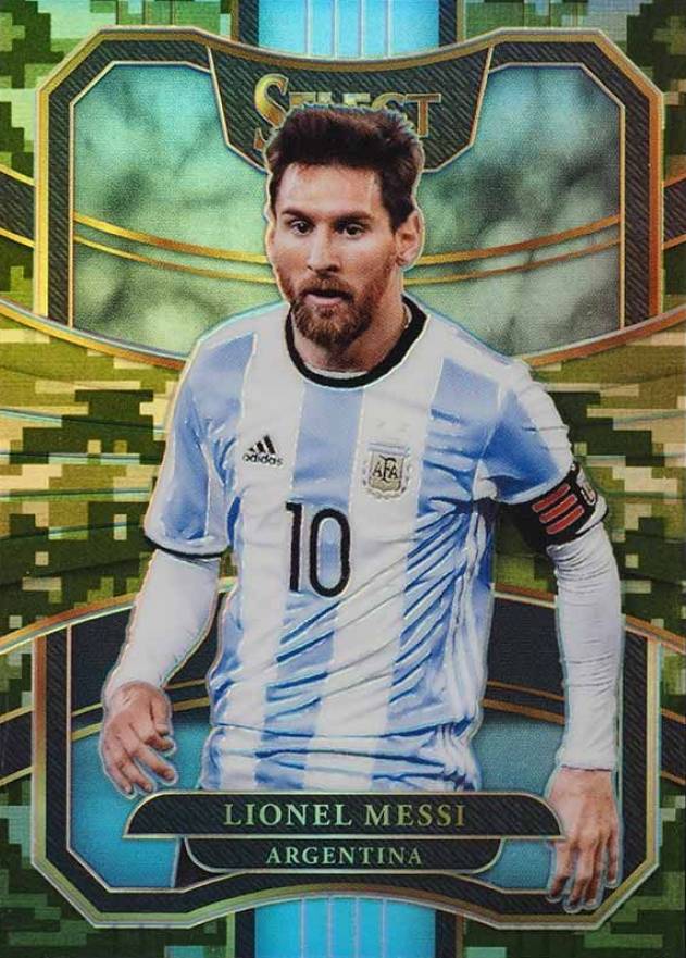 2017 Panini Select Lionel Messi #76 Soccer Card