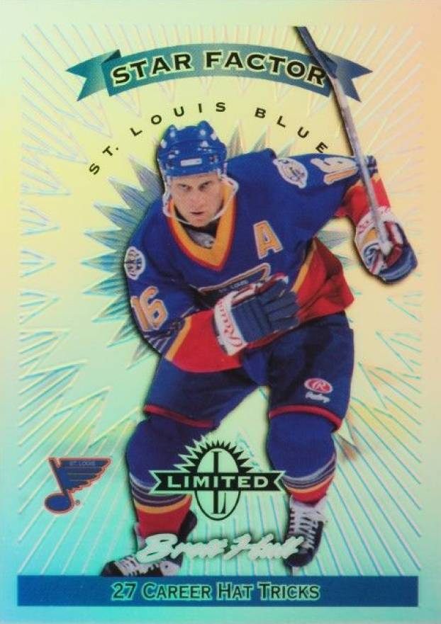 1997 Donruss Limited Brett Hull #20 Hockey Card