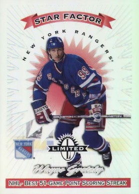 1997 Donruss Limited Wayne Gretzky #4 Hockey Card