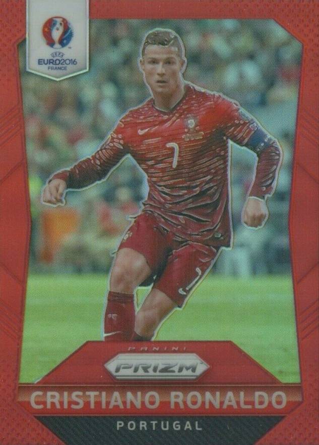 2016 Panini Prizm UEFA Cristiano Ronaldo #97 Soccer Card