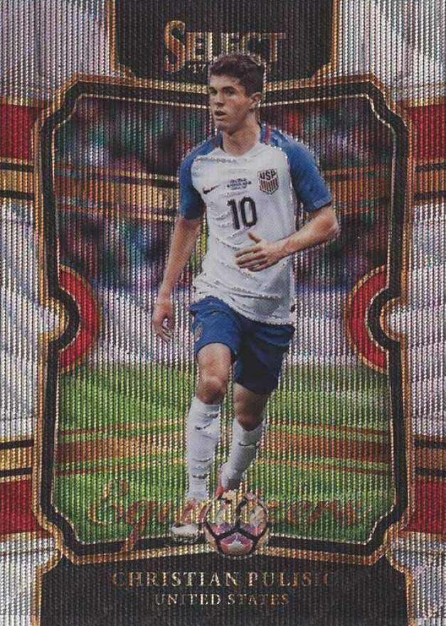 2017 Panini Select Equalizers Christian Pulisic #EQ40 Soccer Card