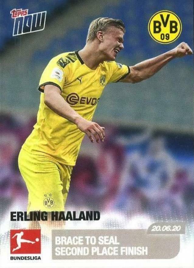 2019 Topps Now Bundesliga Erling Haaland #184 Boxing & Other Card