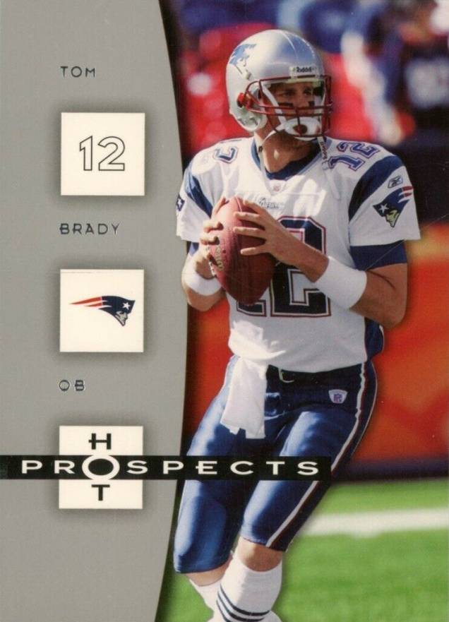 2006 Fleer Hot Prospects Tom Brady #57 Football Card