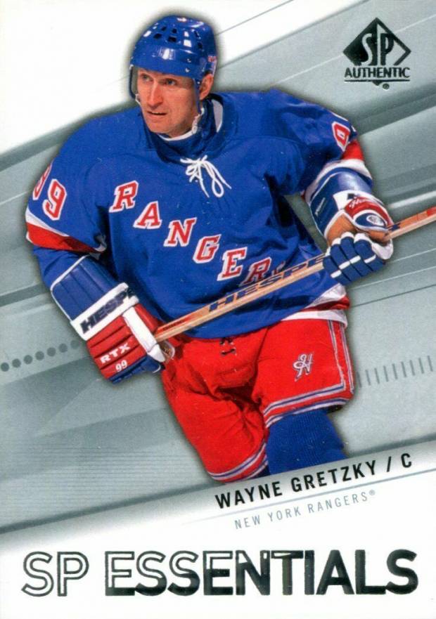 2011 SP Authentic Wayne Gretzky #171 Hockey Card