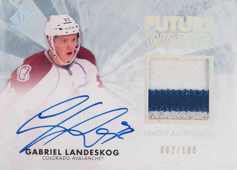 2011 SP Authentic Gabriel Landeskog #247 Hockey Card