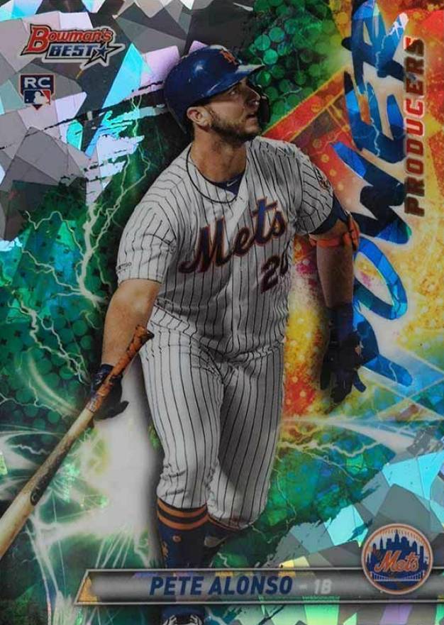 2019 Bowman's Best Power Producers Pete Alonso #PP-PA Baseball Card