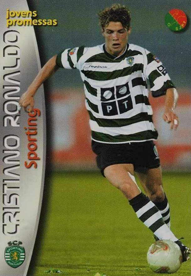 2003 Panini Sports Mega Craques Cristiano Ronaldo #137 Soccer Card