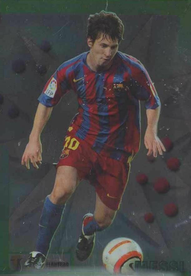 2005 Mundi Cromo Top Liga Lionel Messi #181 Soccer Card