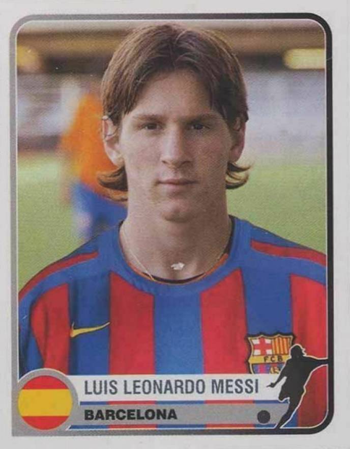 2005 Panini Champions of Europe 1955-2005 Luis Leonardo Messi #74 Soccer Card