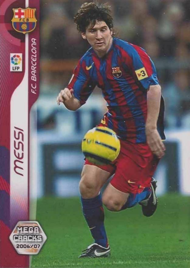 2006 Panini Megacracks Lionel Messi #54 Soccer Card