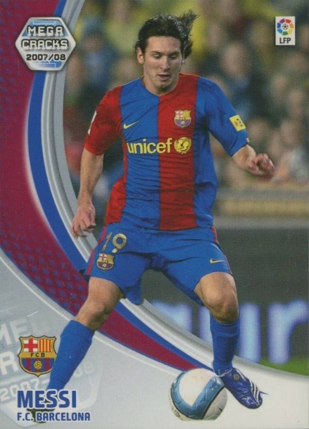 2007 Panini Megacracks La Liga Lionel Messi #69 Soccer Card