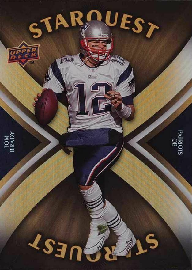 2008 Upper Deck Starquest Tom Brady #SQ29 Football Card