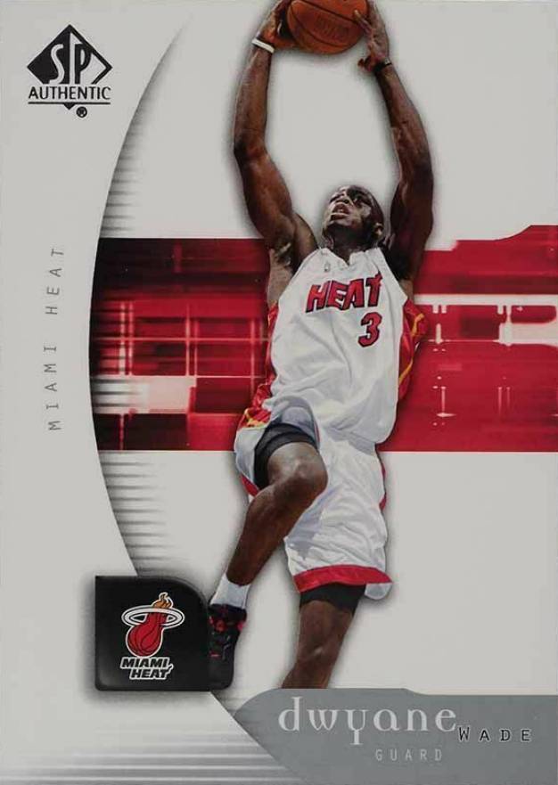 2005 SP Authentic Dwyane Wade #44 Basketball Card