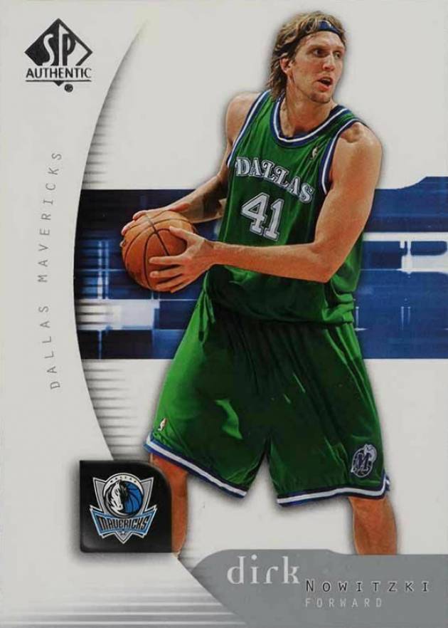 2005 SP Authentic Dirk Nowitzki #16 Basketball Card