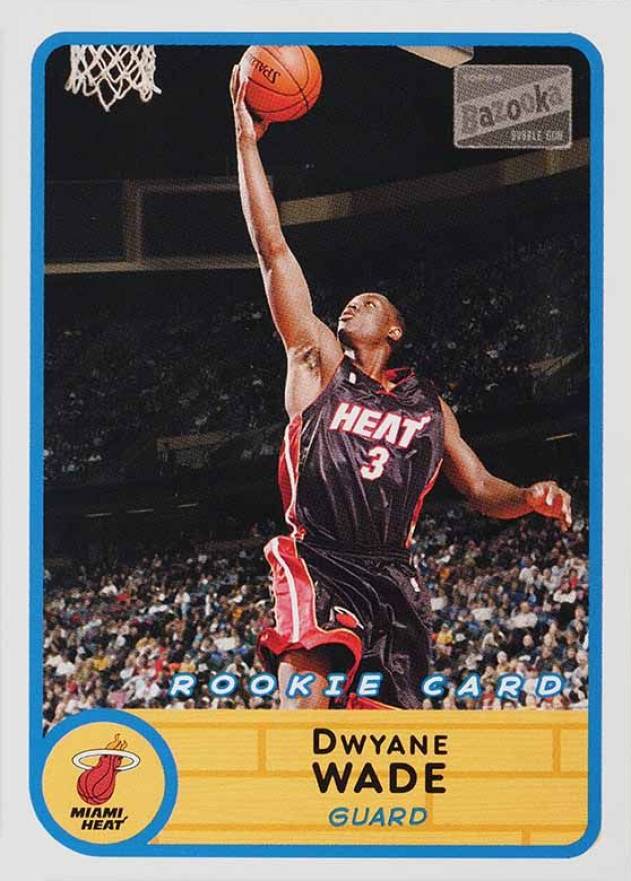 2003 Bazooka Dwyane Wade #252 Basketball Card