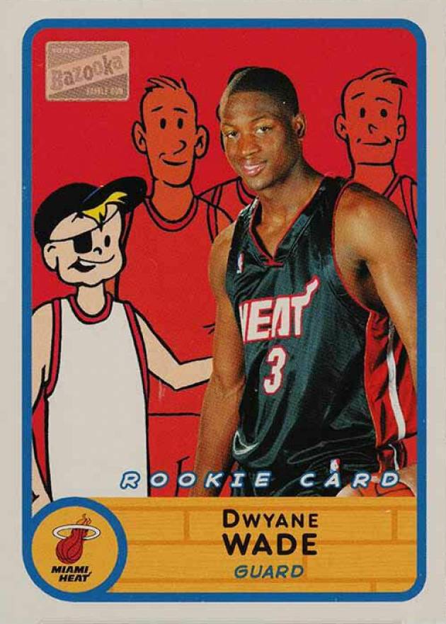 2003 Bazooka Dwyane Wade #280 Basketball Card