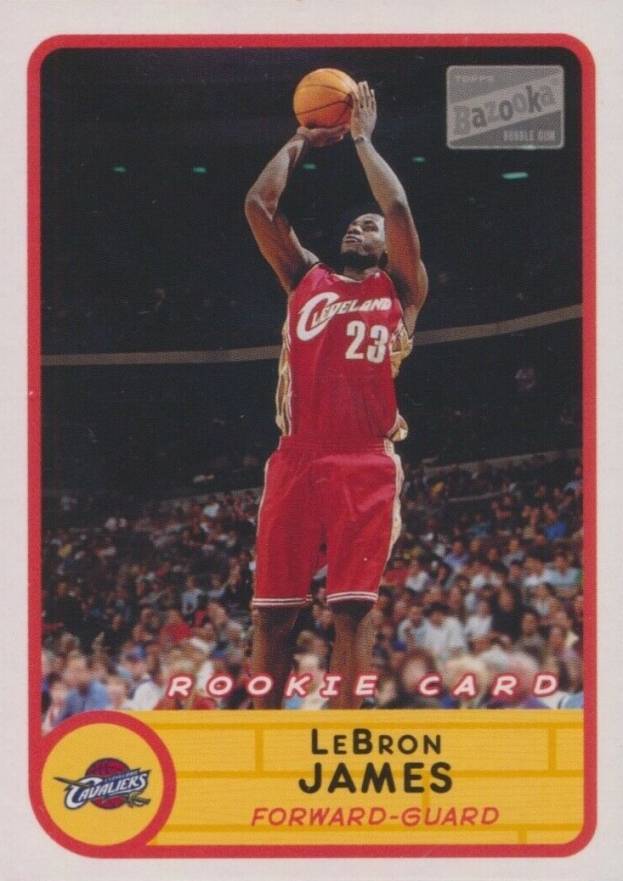 2003 Bazooka LeBron James #223 Basketball Card