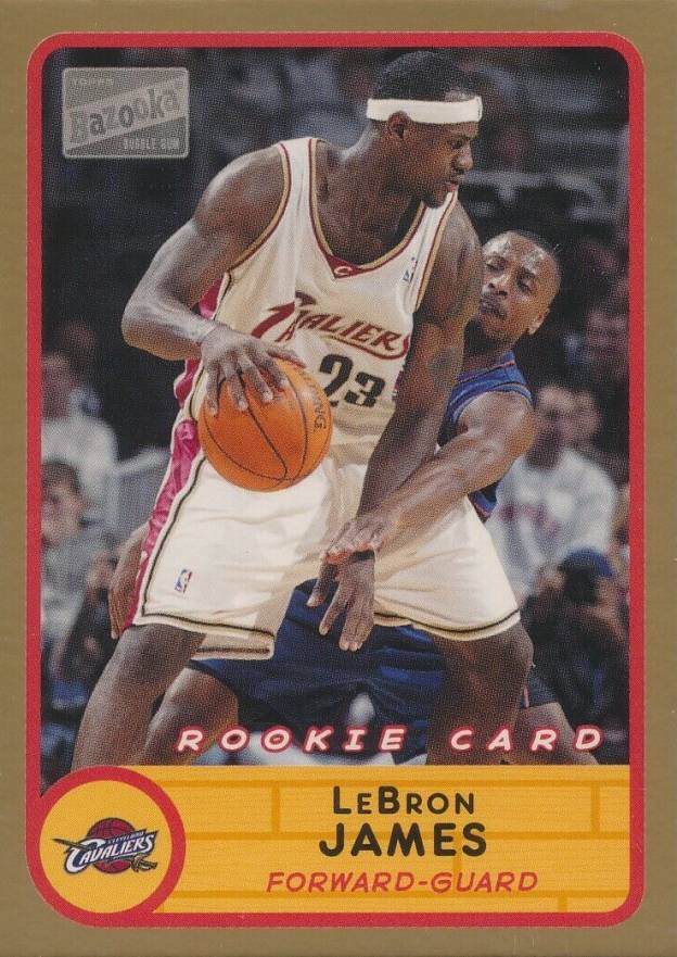 Auction Prices Realized Basketball Cards 2003 Bazooka LeBron James