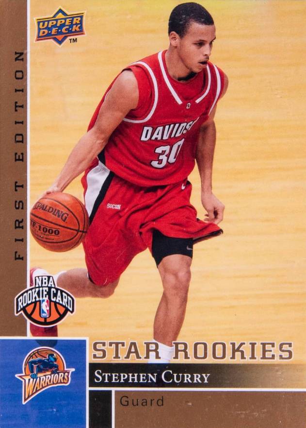 2009 Upper Deck First Edition Stephen Curry #196 Basketball Card