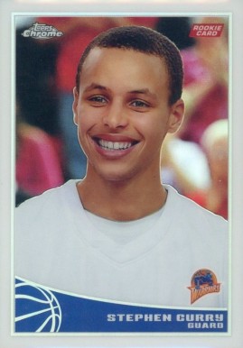 2009 Topps Chrome Stephen Curry #101 Basketball Card