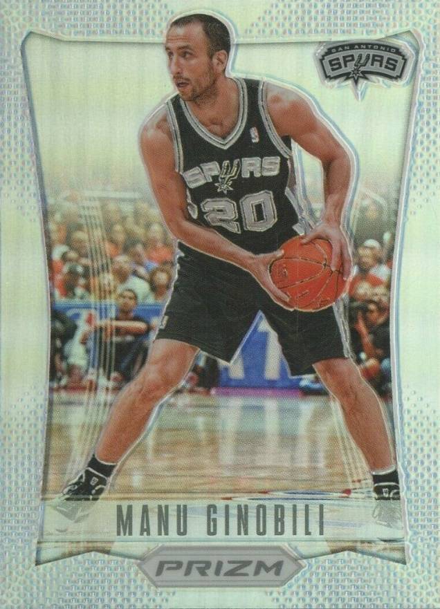 2012 Panini Prizm  Manu Ginobili #80 Basketball Card