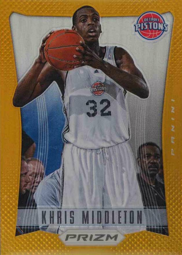 2012 Panini Prizm  Khris Middleton #285 Basketball Card
