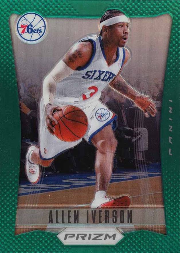 2012 Panini Prizm  Allen Iverson #187 Basketball Card