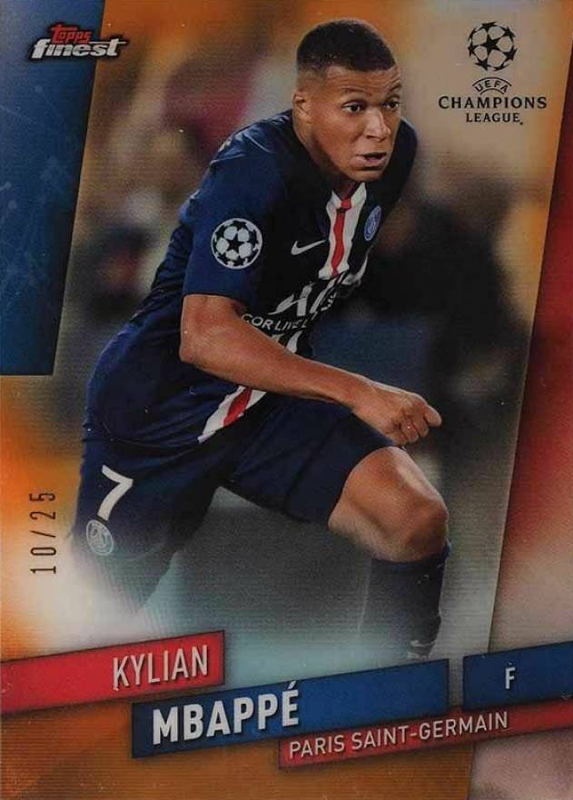 2019 Finest UEFA Champions League Kylian Mbappe #89 Boxing & Other Card