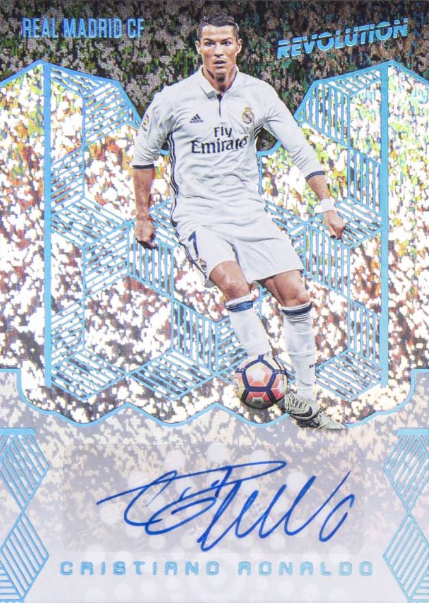 2017 Panini Revolution Autograph Cristiano Ronaldo #A-CR7 Soccer Card